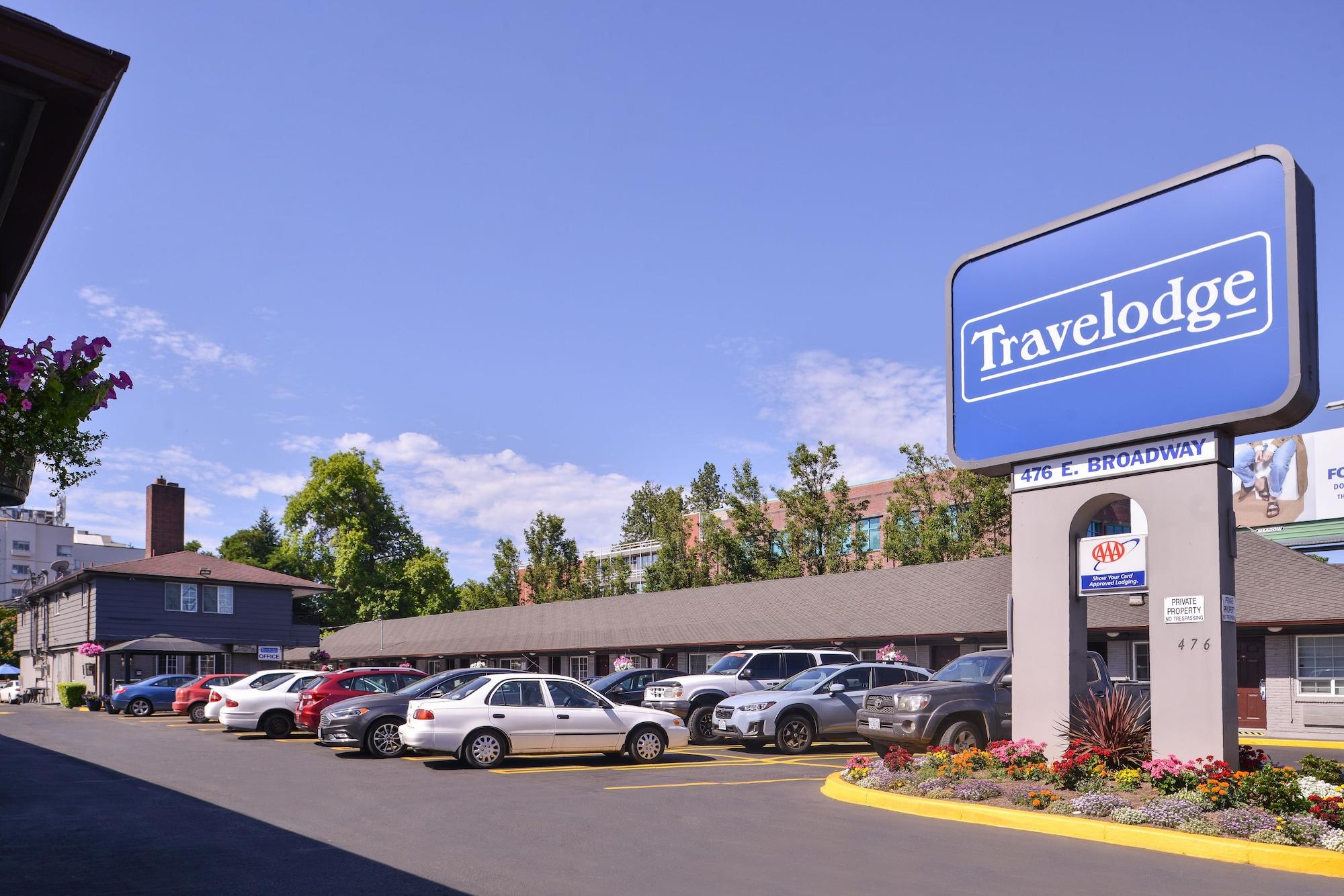 Travelodge By Wyndham Eugene Downtown/University Of Oregon מראה חיצוני תמונה