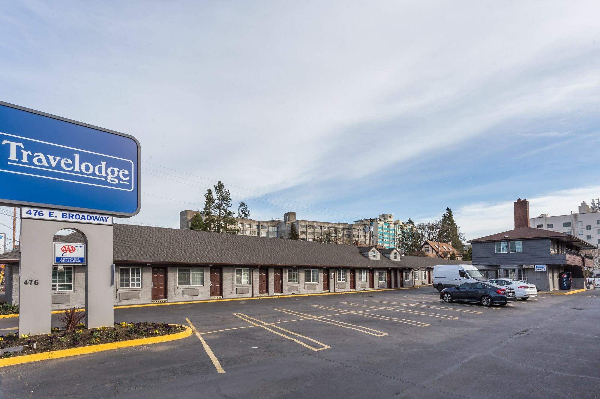 Travelodge By Wyndham Eugene Downtown/University Of Oregon מראה חיצוני תמונה